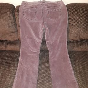 GAP 16L Plum Corduroy Pants Long Inseam
